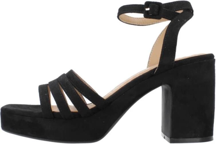 Mtng Stijlvolle hoge hak sandalen Black Dames