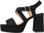 Mtng Stijlvolle Hoge Hak Sandalen voor Vrouwen Black Dames - Thumbnail 21