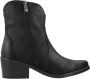 Mtng Western Style Cowboy Boots Black Dames - Thumbnail 2