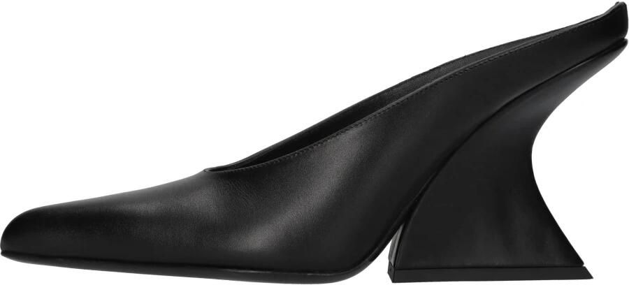 Mugler Leren Mules
