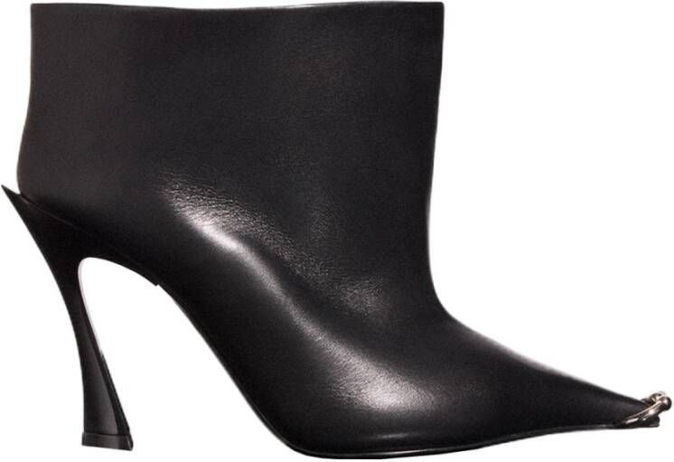 Mugler Stijlvolle Laarzen voor Trendy Looks Black Dames