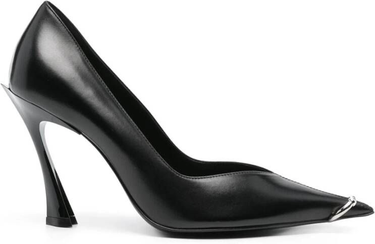 Mugler Stijlvolle Pumps met Uniek Design Black Dames