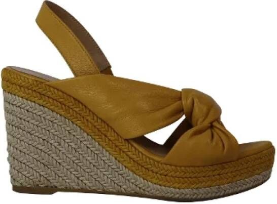 Mulberry Pre-owned Sandalen Yellow Dames