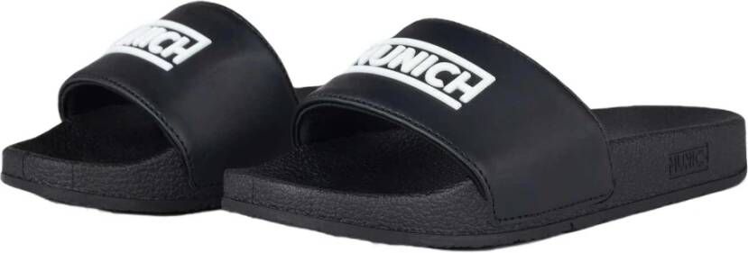 Munich 3D Logo Flip flops Black Heren