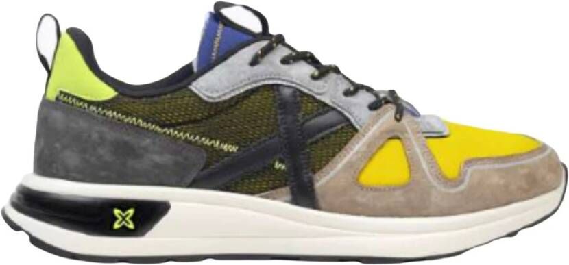 Munich Blauwe Futura Sneakers met Premium Materialen