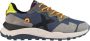 Munich Blauwe Sportieve Textiel Sneakers Multicolor Heren - Thumbnail 1