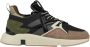 Munich Vintage-geïnspireerde Sneaker met Modern Design Multicolor - Thumbnail 5