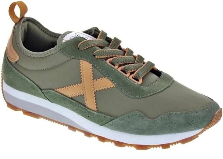 Munich Bruine Suiker Sneaker 70's Stijl Green Heren