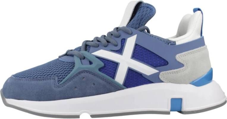 Munich Clik Sneakers Blue Heren