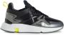 Munich Vintage-geïnspireerde Sneaker met Geavanceerde Technologie Black Heren - Thumbnail 1