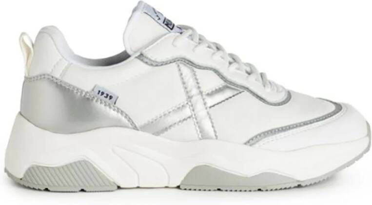 Munich Dames Wave 139 Leren Nylon Sneakers White Dames