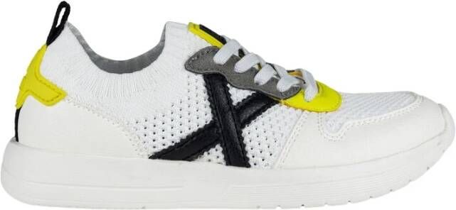 Munich Eclectische Net Sneaker White Heren