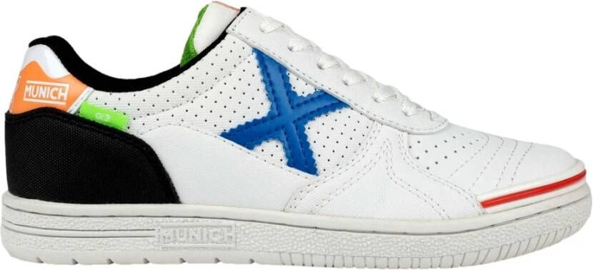 Munich G3 Profit Futsal Voetbalschoenen voor Kinderen White