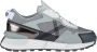 Munich Grijze Casual Textiel Sneakers met Rubberen Zool Multicolor Dames - Thumbnail 6
