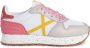 Munich Grijze Retro Sportschoenen met Sky Sole Pink - Thumbnail 1