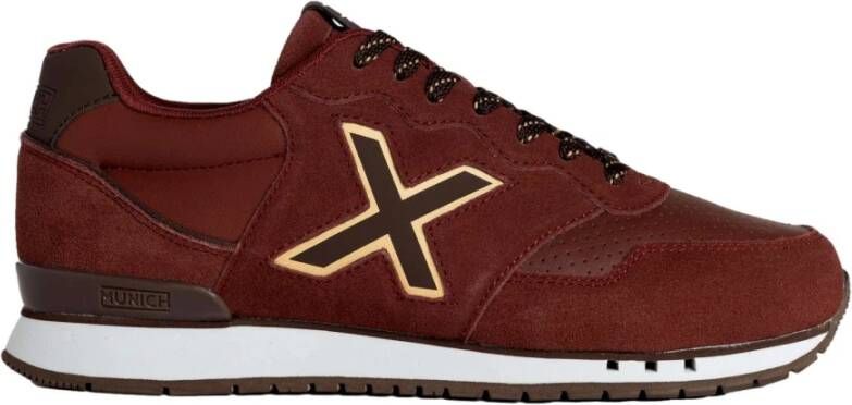 Munich Heren Dash Sneakers Red Heren
