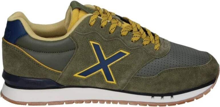 Munich Stijlvolle Dash Premium Sneakers voor Mannen Green Heren