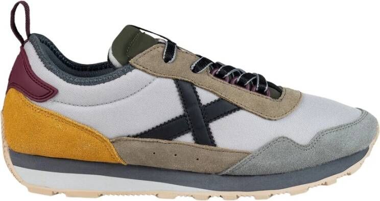 Munich Heritage-geïnspireerde Sneaker in Grijs Multicolor