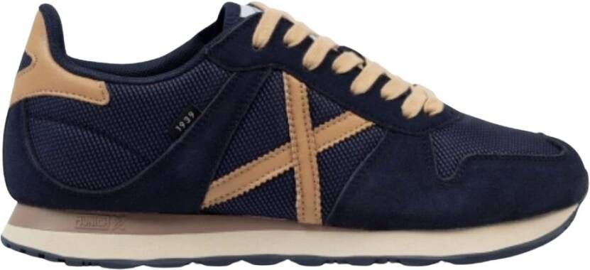 Munich Klassieke Man Blauwe Sneaker