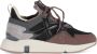 Munich Leren en stoffen sneakers voor vrouwen Black Dames - Thumbnail 1