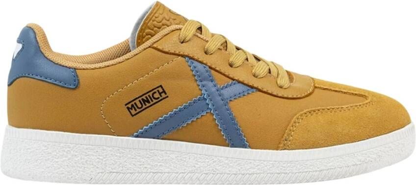 Munich Mini Astro Retro Sneaker Geel