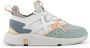Munich Modulaire Sneaker Blanco Multicolor Dames - Thumbnail 1