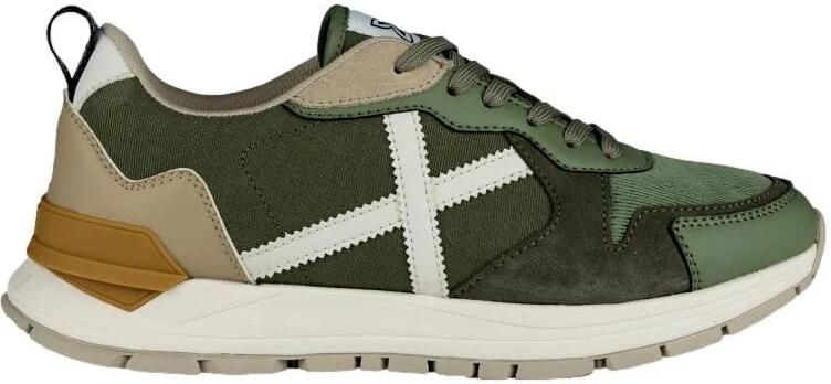 Munich Groene casual sportieve schoenen voor mannen