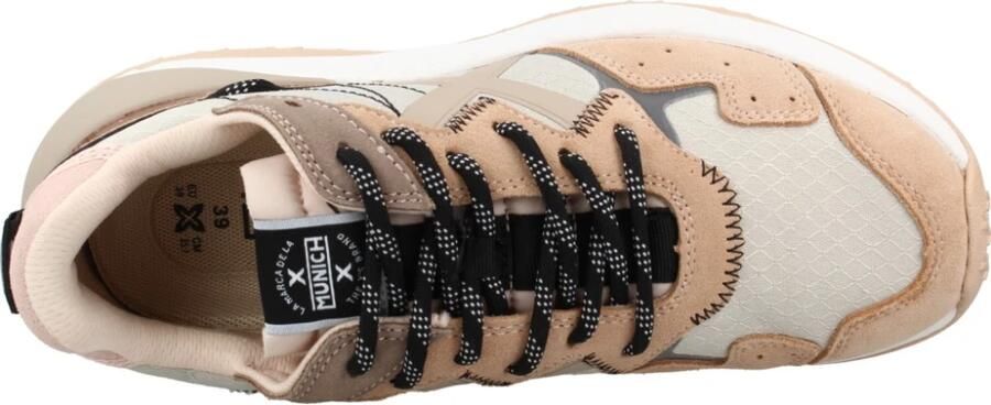 MUNICH Sneakers laag 'SHIBUYA' beige gemengde kleuren - Foto 4