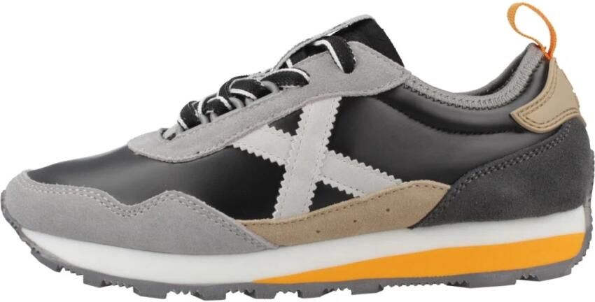 Munich Retro-geïnspireerde zwarte sneakers - Foto 2