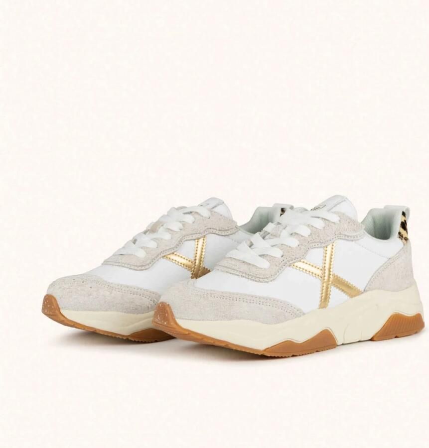 Munich Sneakers 8770188 WAVE 188-WHITE GOLD ANIMALIER - Foto 2