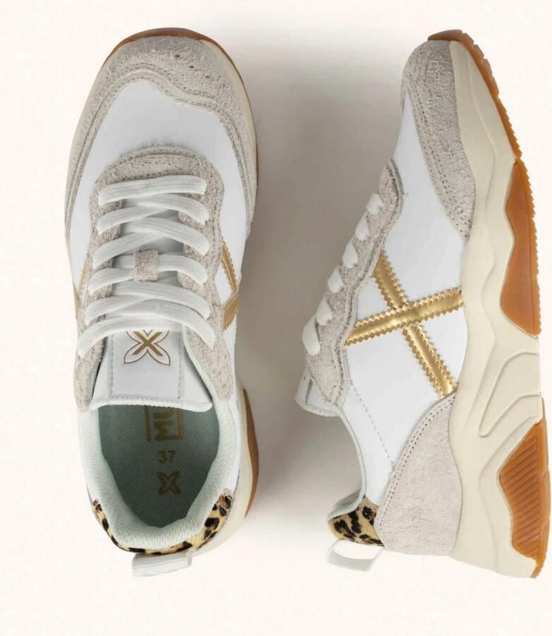 Munich Sneakers 8770188 WAVE 188-WHITE GOLD ANIMALIER - Foto 4