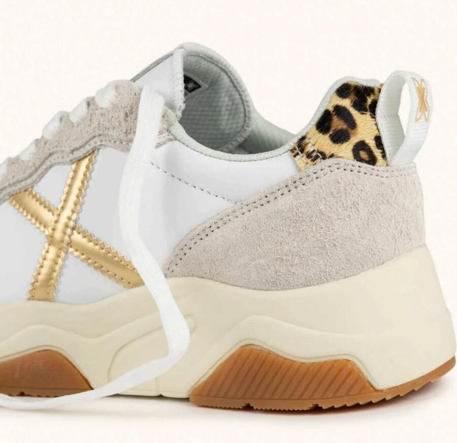 Munich Sneakers 8770188 WAVE 188-WHITE GOLD ANIMALIER - Foto 5