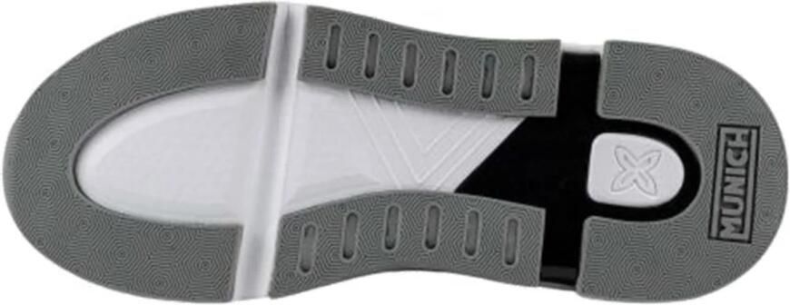 Munich Witte Textiel Sportieve Sneakers Vrouwen