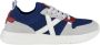 Munich Moderne Net Sneakers Blue Heren - Thumbnail 1