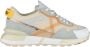 Munich Oranje Casual Textiel Sneakers oor Dames Multicolor Dames - Thumbnail 8