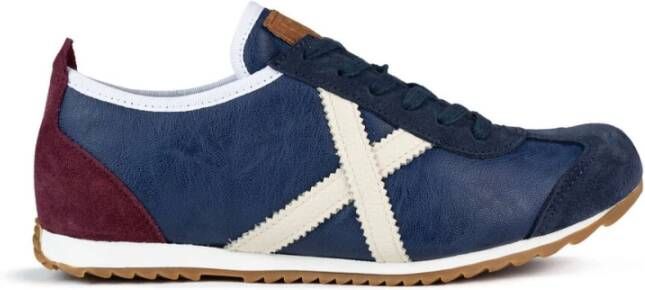Munich Osaka Blauwe Vintage Sneaker Blue