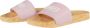 Munich Platte Slider Houten Flip-flops Pink - Thumbnail 2