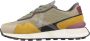Munich Retro Sporty Pulsar Amarillo Sneakers Multicolor Dames - Thumbnail 7