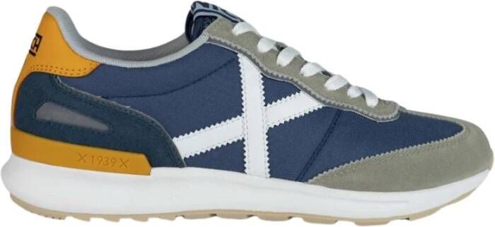 Munich Retro Atletische Sneaker voor Heren Blue Heren