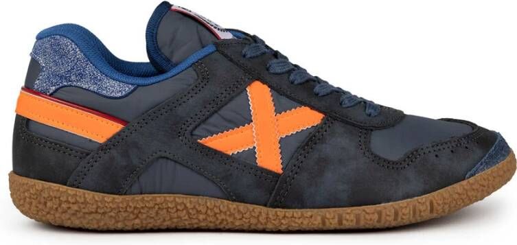 Munich Retro Dynamo Sneaker Blauw Blue
