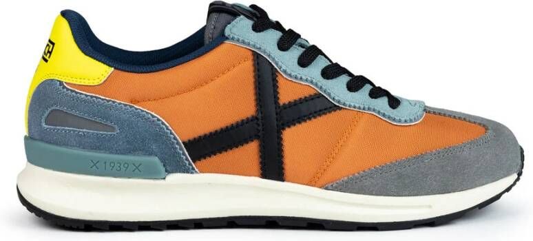 Munich Retro Dynamo Sneaker Oranje Multicolor