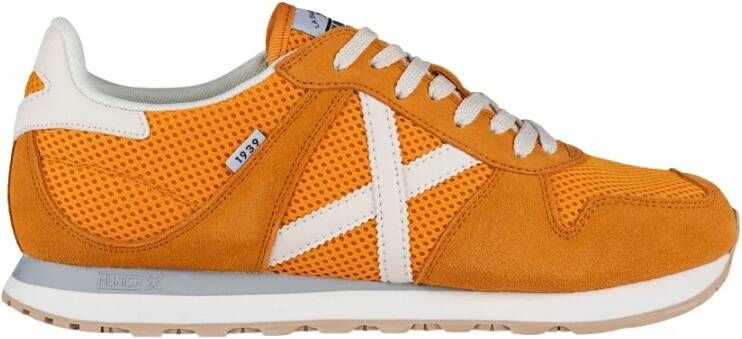 Munich Retro Running Sneaker La Massana Orange Heren