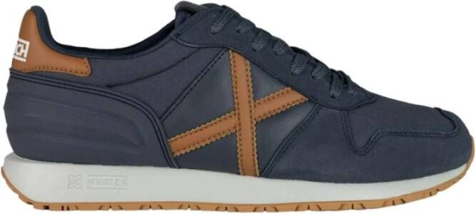 Munich Retro Running Sneaker Mana 533 Brown Sugar Blue Heren