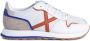 Munich Retro Running Sneakers met Beige Accents White Heren - Thumbnail 1