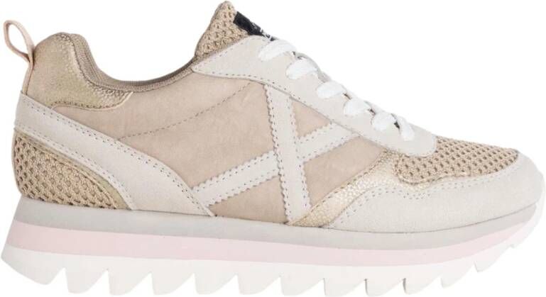 Munich Ripple Sneakers Beige Dames