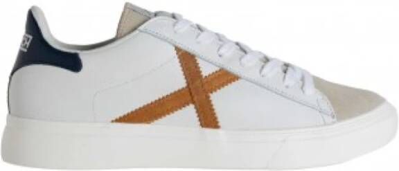 Munich Heren Mesh Sneakers White Heren