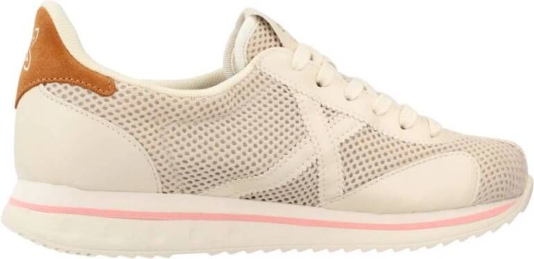 Munich Sky Statement Sneakers Beige Dames