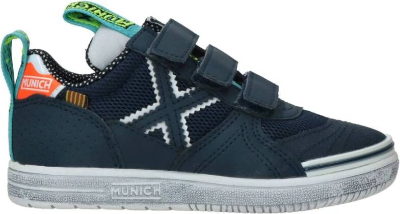 Munich sneaker Blauw Heren