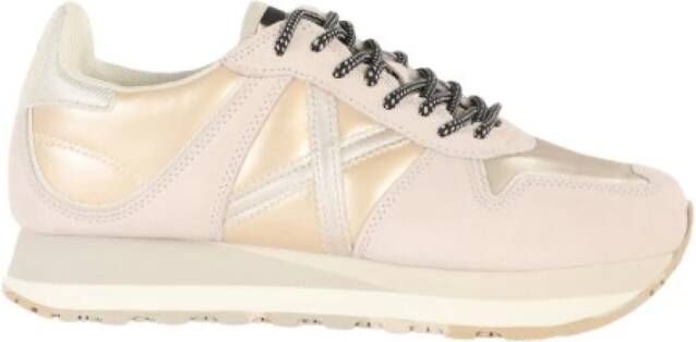 Munich Retro Platform Sneakers voor Dames met Sky Zool Beige Dames