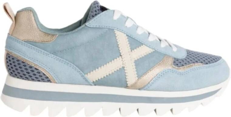 Munich Sneakers Blauw Dames